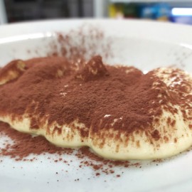 Mascarpone con cacao