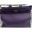 Borsa ecopelle viola